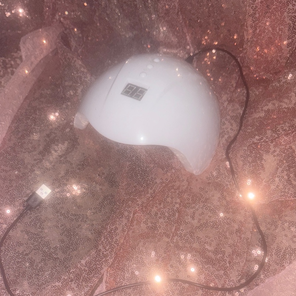 White LED Nail Lamp